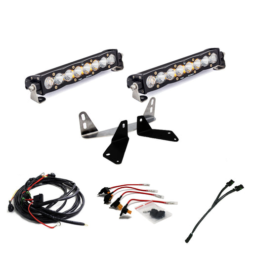 Baja Designs Dual 10 Inch S8 Light Bar Kit | 2018-2021 Ford F-150 | 2018-2021 Ford F-150 Raptor