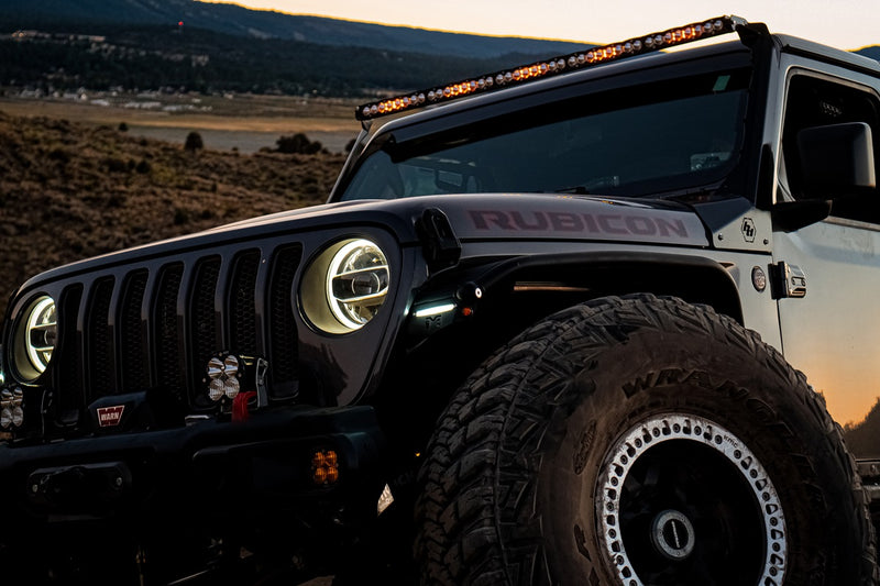Baja Designs Roof Bar LED Light Kit 50 Inch S8 | 2018-2024 Jeep Wrangler | 2020-2025 Jeep Gladiator
