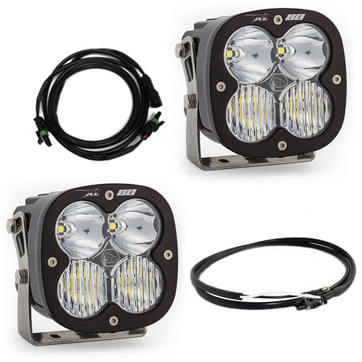 Baja Designs Steel Bumper LED Light Kit XL 80 | 2018+ Jeep Wrangler | 2020-2025 Jeep Gladiator