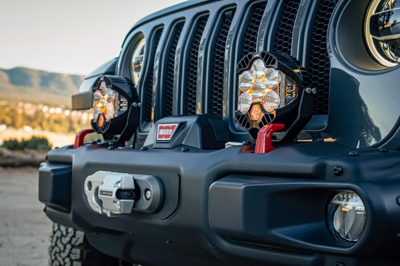 Baja Designs Steel Bumper LED Light Kit LP4 | 2018+ Jeep Wrangler | 2020-2025 Jeep Gladiator