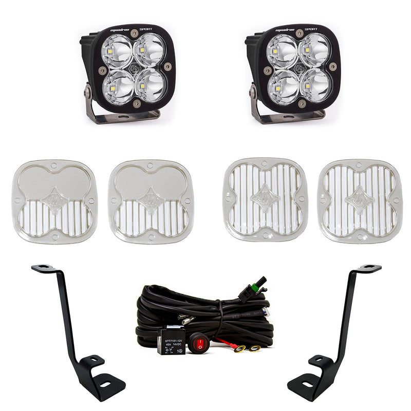 Baja Designs A Pillar Kit Squadron Sport | 2021-2024 Ford F-150 | 2021-2024 Ford F-150 Raptor