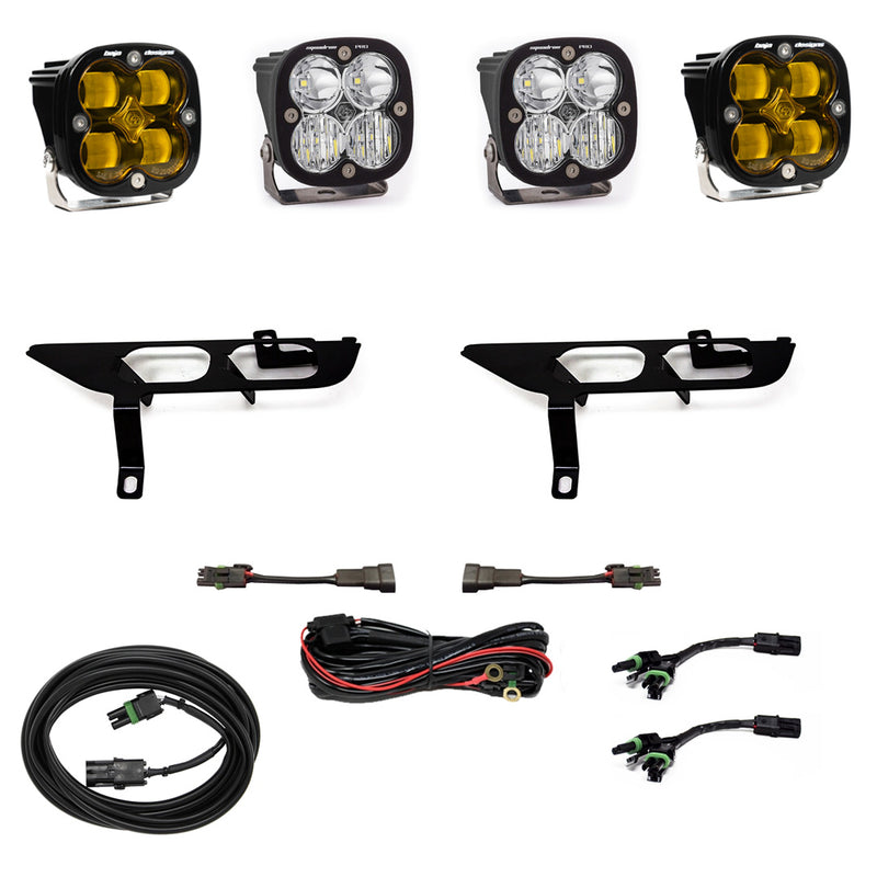 Baja Designs Fog Pocket Kit SAE/Sport DC | 2021-2023 Ford F-150 | 2021-2022 Ford F-150 Raptor