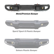Baja Designs Fog Light Squadron-R Fog Pocket Kit | 2018+ Jeep Wrangler | 2020-2025 Jeep Gladiator