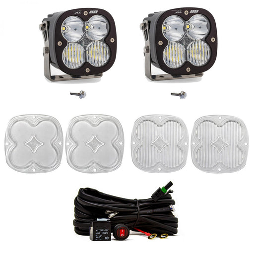 Baja Designs A Piller Light Kit XL80 D/Cr | 2021-2024 Ford Bronco
