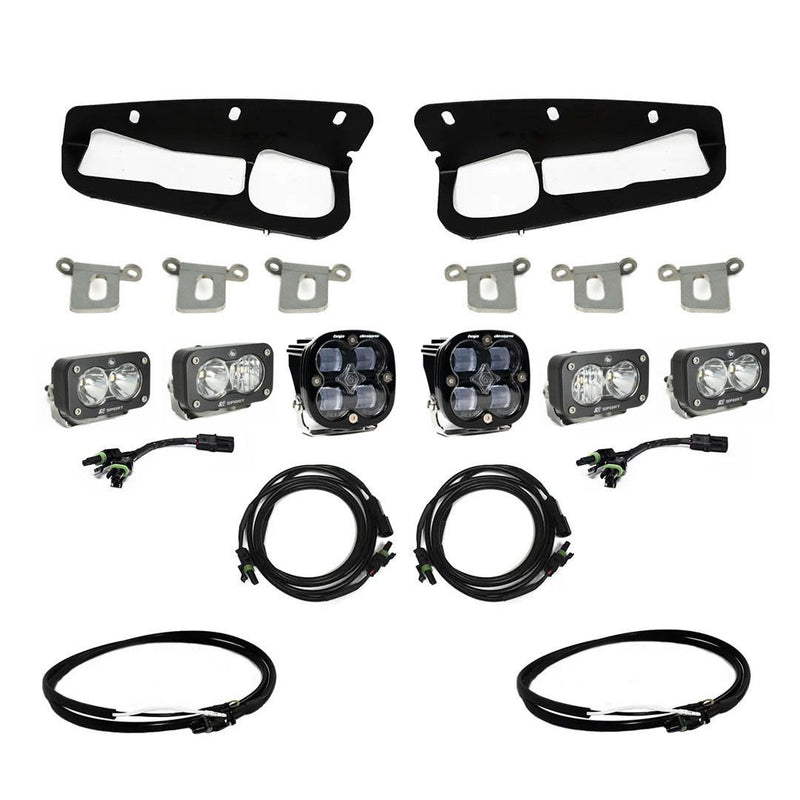 Baja Designs SAE Fog Pocket Kit | 2021-2025 Ford Bronco
