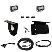 Baja Designs Dual S2 Sport W/C Reverse Kit w/Lic Plate | 2021+ Ford Bronco
