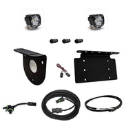 Baja Designs Dual S1 W/C Reverse Kit w/Lic Plate | 2021+ Ford Bronco
