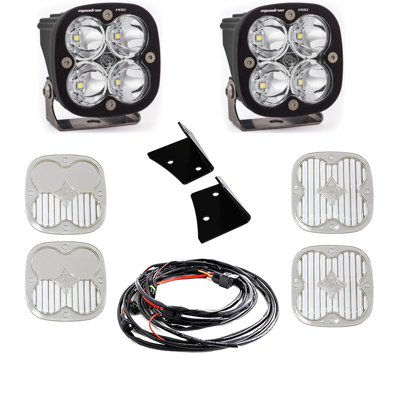 Baja Designs Squadron Pro A-Pillar Kit | 2007-2018 Jeep Wrangler