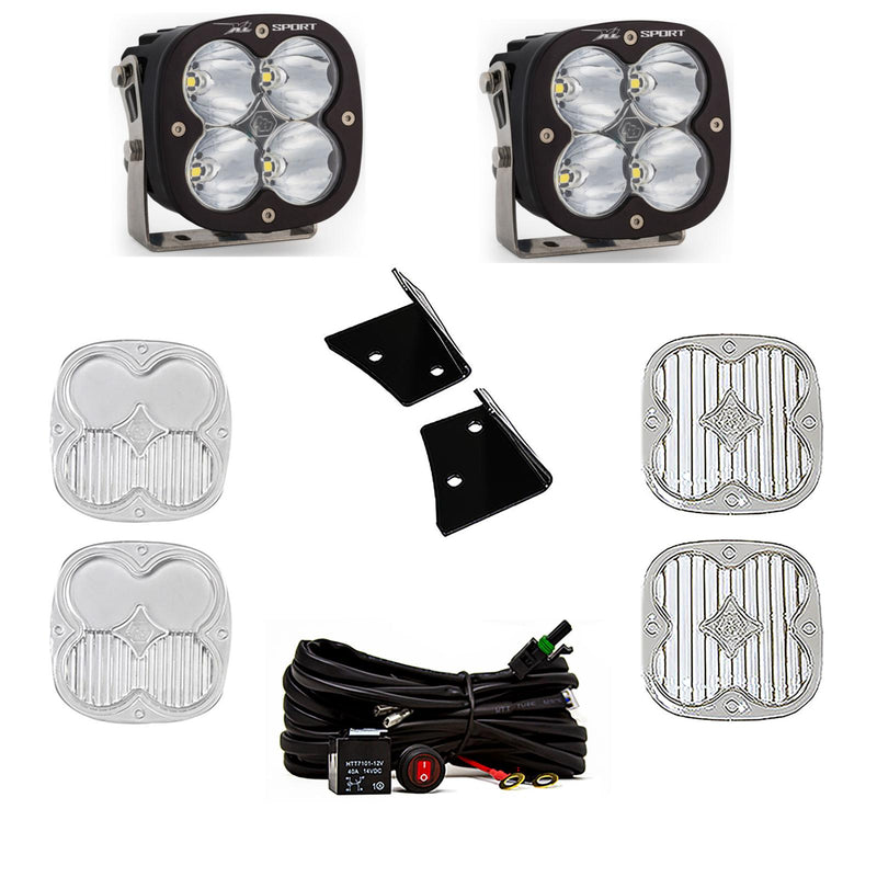 Baja Designs XL Sport A-Pillar Kit | 2007-2018 Jeep Wrangler