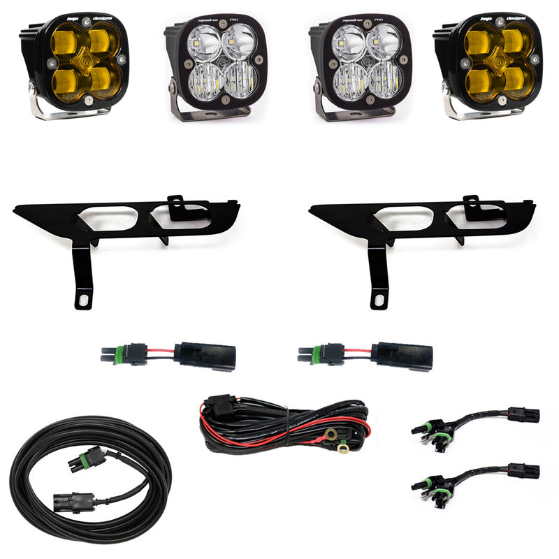 Baja Designs Fog Pocket Kit, SAE/Pro | 2021-2023 Ford F-150 | 2021-2022 Ford F-150 Raptor