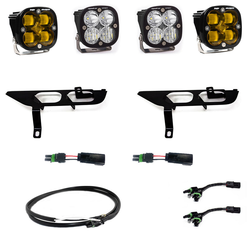 Baja Designs Fog Pocket Kit, SAE/Sport | 2021-2023 Ford F-150 | 2021-2022 Ford F-150 Raptor