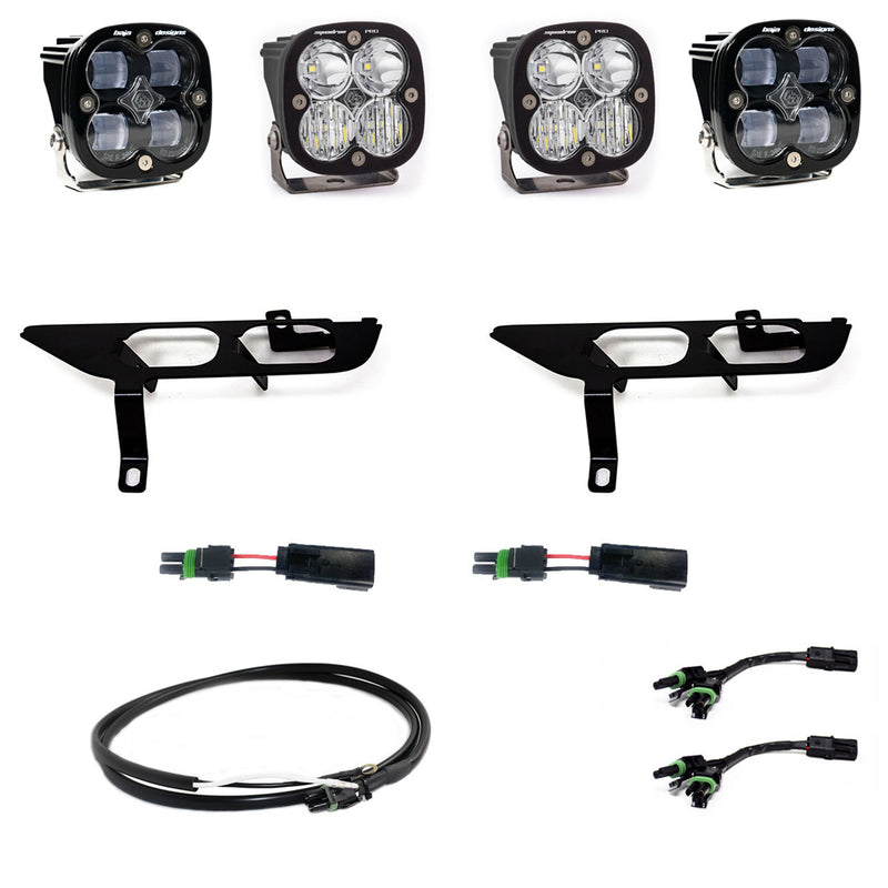 Baja Designs Fog Pocket Kit, SAE/Pro | 2021-2023 Ford F-150 | 2021-2022 Ford F-150 Raptor