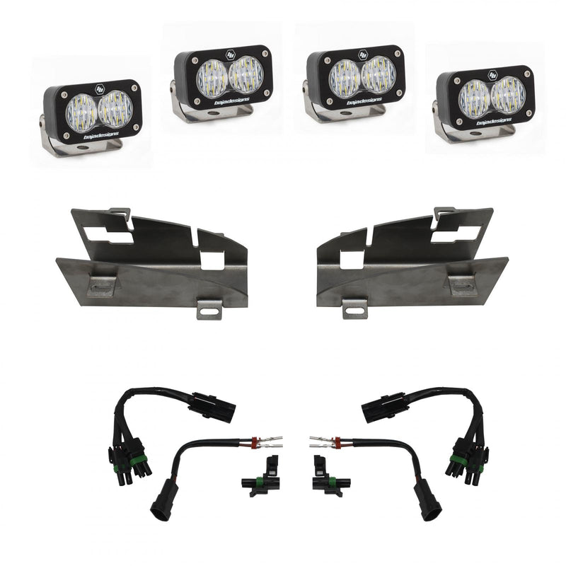 Baja Designs Rebel Dual S2 Fog Pocket Kit | 2019-2022 Ram 1500