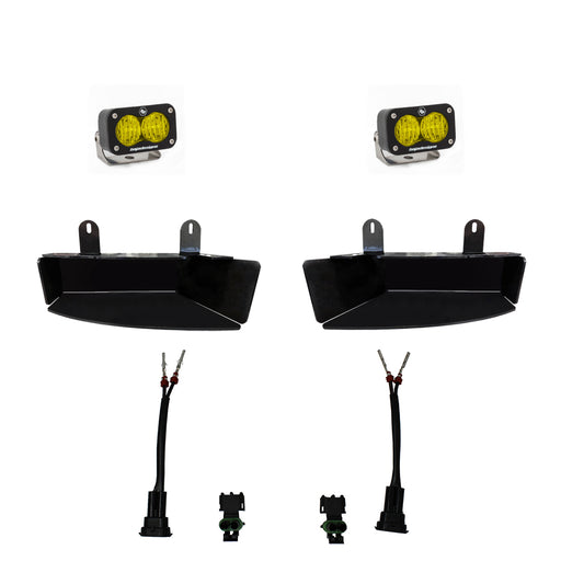 Baja Designs Light Kit For Fog Pocket Kit S2 Sport W/C | 2019+ Ram 2500 | 2019+ Ram 3500