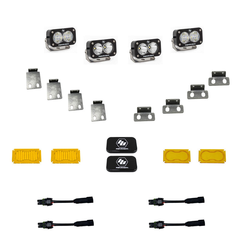 Baja Designs S2 Pro Fog Pocket Kit | 2021+ Ford F-150 Raptor