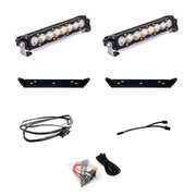 Baja Designs 10 Inch S8 D/C Behind Grille Kit | 2021+ Ford F-150 Raptor