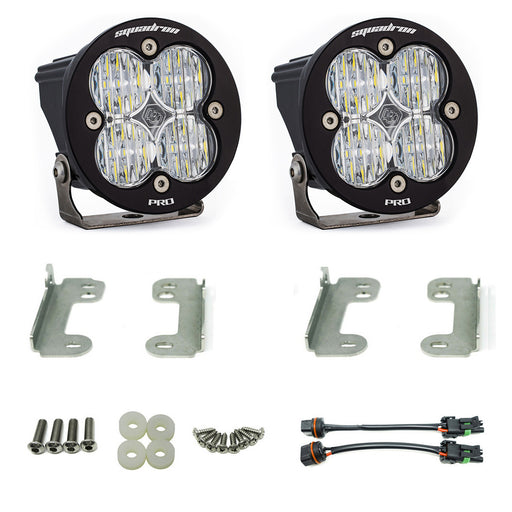 Baja Designs Squadron-R Pro Fog Pocket Light Kit OE Bumper | 2007-2009 Jeep Wrangler