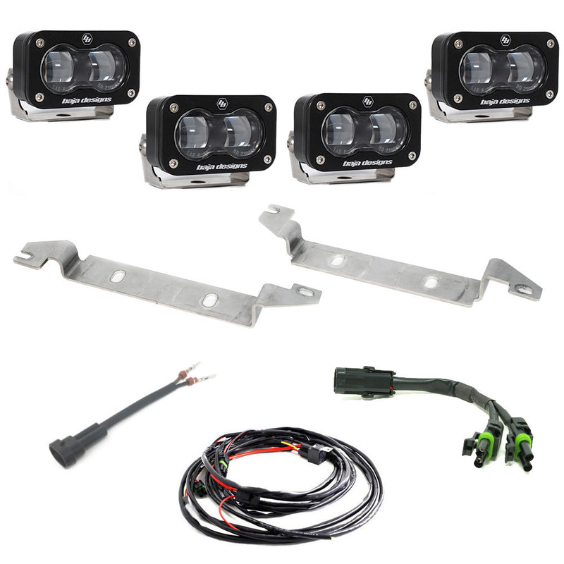 Baja Designs S2 SAE OEM Fog Pocket Kit Replacement Kit | 2023+ Toyota Sequoia