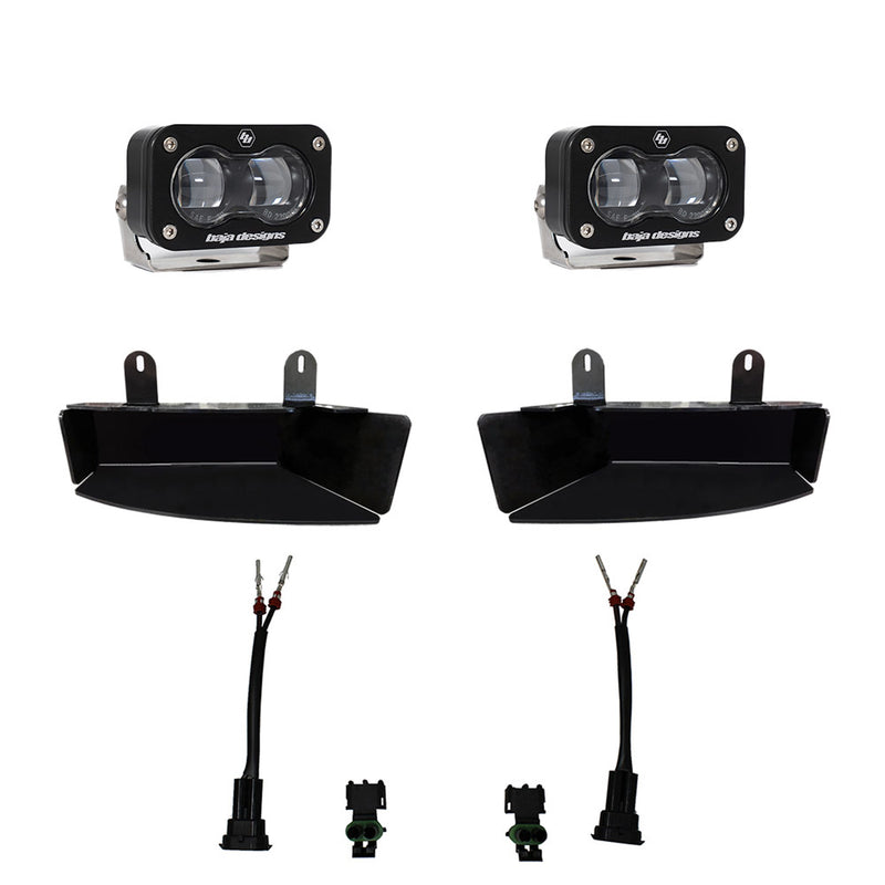 Baja Designs S2 SAE Fog Pocket Light Kit | 2019+ Ram 2500 | 2019+ Ram 3500