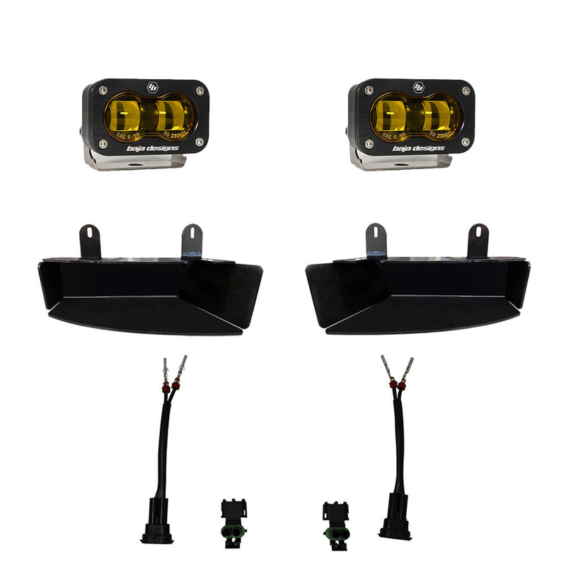 Baja Designs S2 SAE Fog Pocket Light Kit | 2019+ Ram 2500 | 2019+ Ram 3500