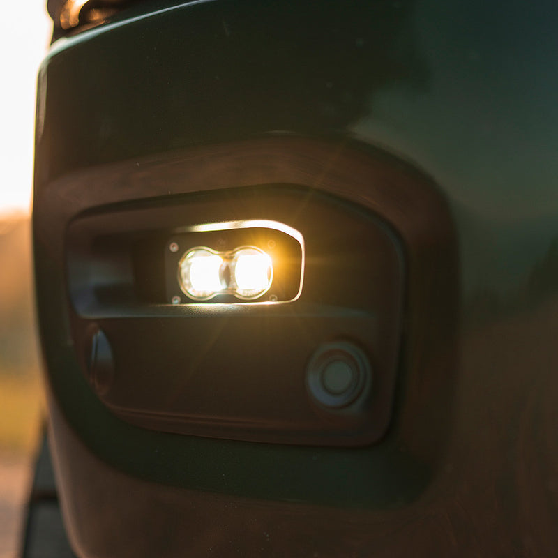 Baja Designs S2 SAE Fog Pocket Light Kit | 2019+ Ram 2500 | 2019+ Ram 3500