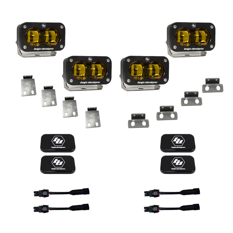 Baja Designs S2 SAE Fog Pocket Kit | 2021-2024 Ford F-150 | 2021+ Ford F-150 Raptor