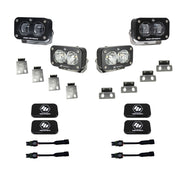 Baja Designs S2 SAE/S2 Sport Fog Pocket Kit | 2021-2024 Ford F-150 Raptor | 2023+ Ford Bronco