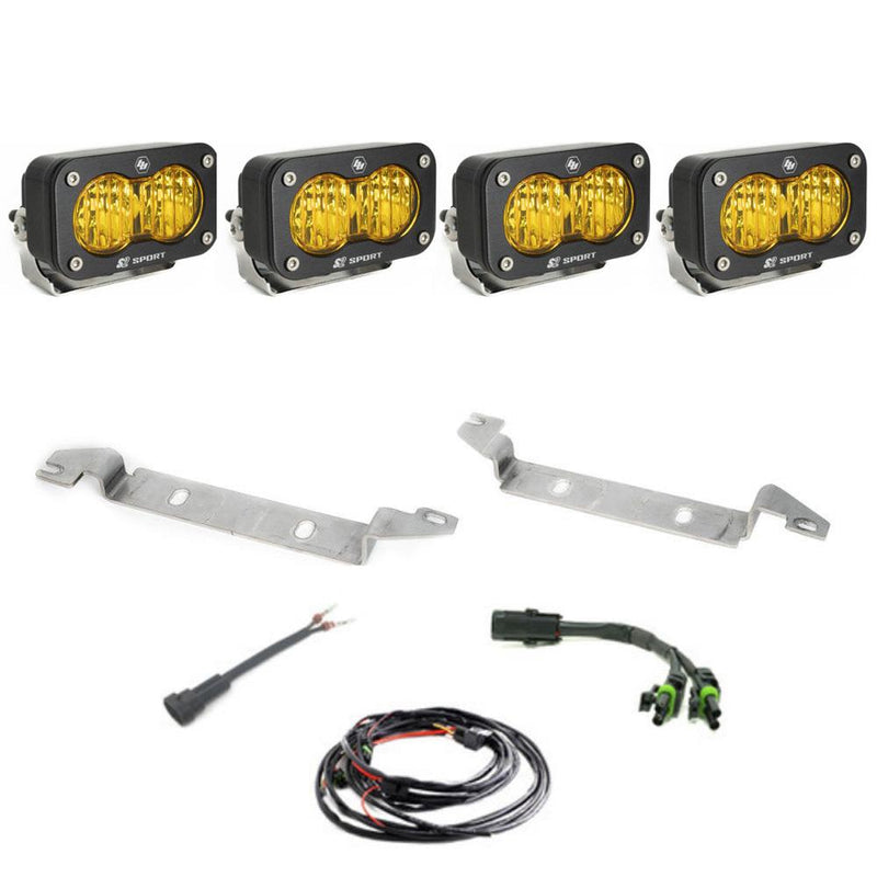 Baja Designs S2 Sport Fog Pocket Kit | 2022+ Toyota Sequoia