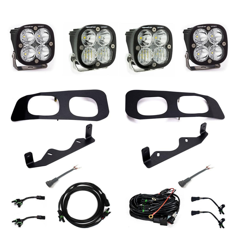 Baja Designs Dual Sportsmen Fog Pocket Kit | 2023+ Ford F-250 | 2023+ Ford F-350