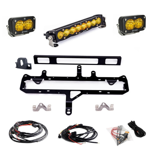 Baja Designs S8 10 Inch Light Bar S2 Pro Grille Conversion Light Kit | 2024+ Toyota Tacoma | 2024-2025 Toyota Tacoma TRD Pro