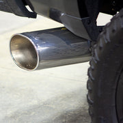 Banks Monster Exhaust System 5-inch Single Exit Chrome Tip 2017- 2019 Chevy/GMC 2500/3500 Duramax 6.6L L5P (4)