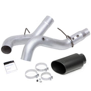 Banks Monster Exhaust System Single Exit Black Tip for 20-22 Chevy/GMC 2500/3500 (2)