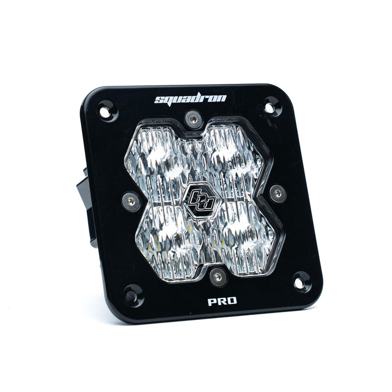 Baja Designs Squadron 2.0 Pro Black Flush Mount LED Auxiliary Light Pod | Universal