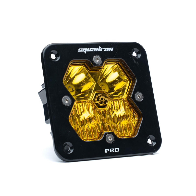 Baja Designs Squadron 2.0 Pro Black Flush Mount LED Auxiliary Light Pod | Universal