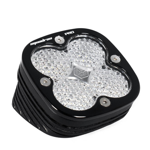 Baja Designs Flush Mount LED Light Pod Angled Black Squadron Pro | Universal