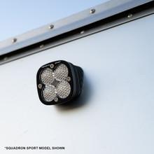Baja Designs Flush Mount LED Light Pod Angled Black Squadron Pro | Universal