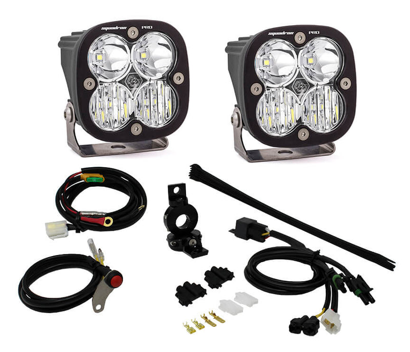 Baja Designs Adventure Bike 1 Inch Squadron Kit Pro | Universal