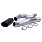 Banks Monster Exhaust System 5-inch Single S/S-Black Tip CCSB for 13-18 Ram 2500/3500 Cummins 6.7L (2)