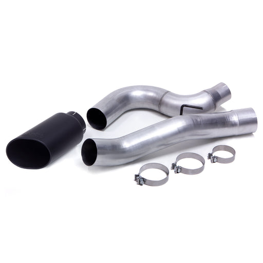 Banks Monster Exhaust System 5-inch Single S/S-Black Tip CCSB for 13-18 Ram 2500/3500 Cummins 6.7L (2)