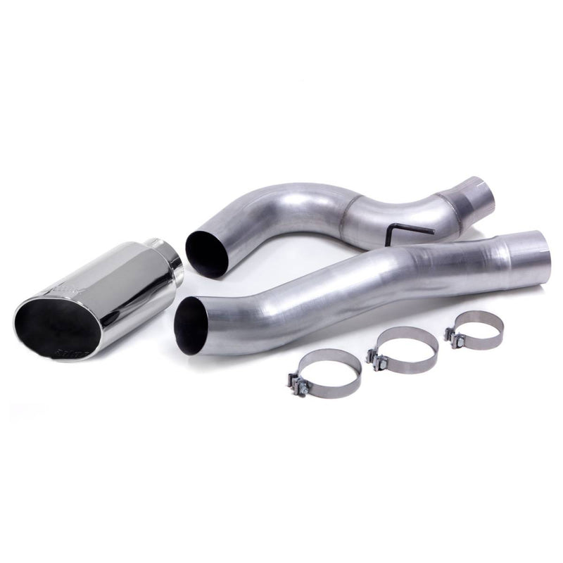 Banks Monster Exhaust System 5-inch Single S/S-Chrome Tip CCSB for 13-18 Ram 2500/3500 Cummins 6.7L (2)