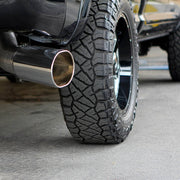 Banks Monster Exhaust System 5-inch Single S/S-Chrome Tip CCSB for 13-18 Ram 2500/3500 Cummins 6.7L (3)
