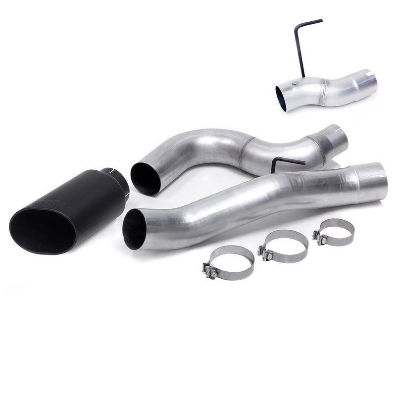 Banks Monster Exhaust System 5-inch Single Exit Cerakote Black Tip for 13-18 Ram 2500/3500 6.7L Cummins Mega-Cab SB (2)