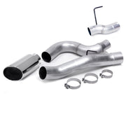 Banks Monster Exhaust System 5-inch Single Exit Chrome Tip for 13-18 Ram 2500/3500 6.7L Cummins Mega-Cab SB (2)