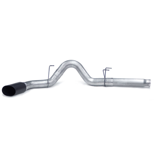 Banks Monster Exhaust System 5-inch Single S/S-Black Tip for 10-12 Ram 2500/3500 Cummins 6.7L CCSB CCLB MCSB