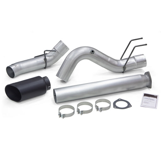 Banks Monster Exhaust System 5-inch Single Exit Black Tip 17-26 Ford F250/F350/F450 6.7L (2)