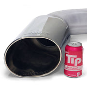 Banks Monster Exhaust System for 19-24 RAM 2500/3500 6.7L Cummins Crew Cab Short Bed (SRW) Chrome-Plated Stainless Tip (4)