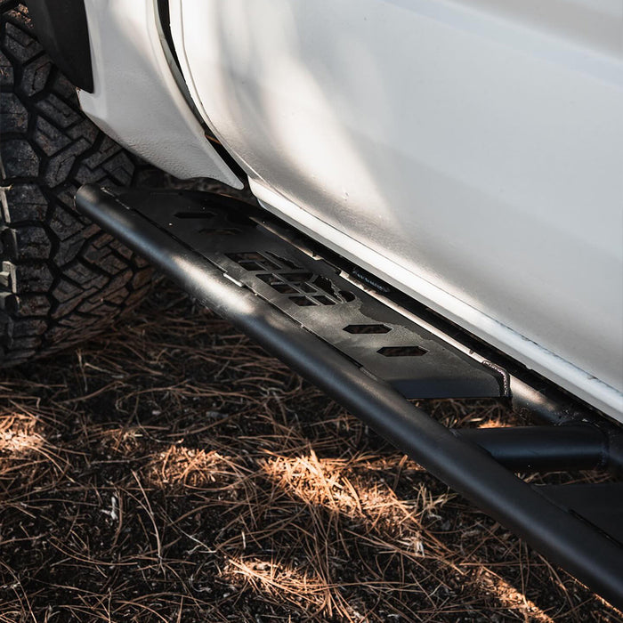 CBI Overland Bolt-On Rock Sliders | 2024+ Tacoma - Underland Offroad