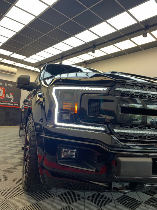 Coplus Essential Series LED Projector Headlights w/ LED DRL | 18-20 Ford F-150 - Underland Offroad