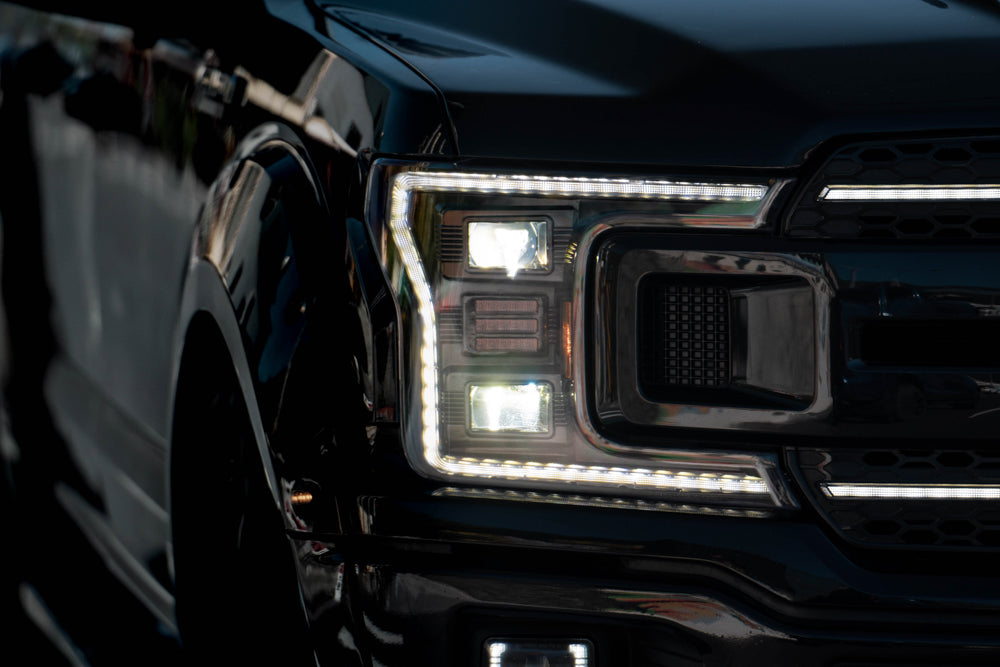 Coplus Essential Series LED Projector Headlights w/ LED DRL | 18-20 Ford F-150 - Underland Offroad
