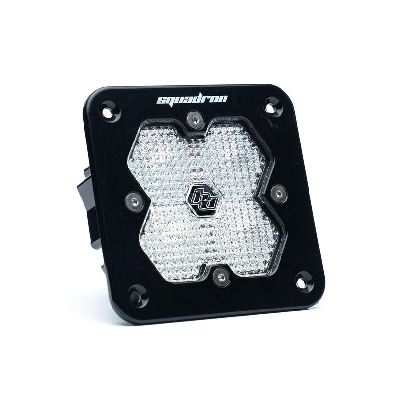 Baja Designs Squadron 2.0 Sport Black Flush Mount LED Auxiliary Light Pod | Universal